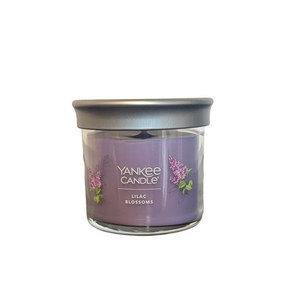 NWT Yankee Candle Lilac Blossoms Purple Jar 4.3oz